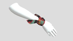 Bandana 03 substancepainter, blender3d