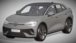 Volkswagen ID5 2022 wheel, green, modern, power, wheels, suv, european, drive, 4x4, speed, battery, vw, volkswagen, hatchback, family, germany, realistic, coupe, comfort, crossover, contemporary, gtx, prestige, ecologic, id4, allroad, allterrain, vehicle, design, car, electric, 2022, id3, id5