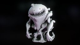 Ghost 3dprint, cartoon, monster, ghost