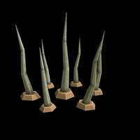 Spike Trap trap, rpg, dungeon, rigging, asset, blender, animation