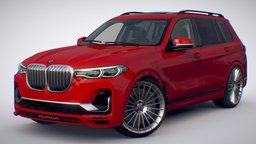 BMW Alpina XB7 blend, bmw, transport, sportcar, alpina, vehicle, car, free, 7series