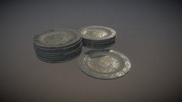Old Plate ancient, plate, 4, maria, medieval, unreal, series, marco, old, engine, artist, unrealengine4, medievale, inediblered, rossi, unity, 3d, history