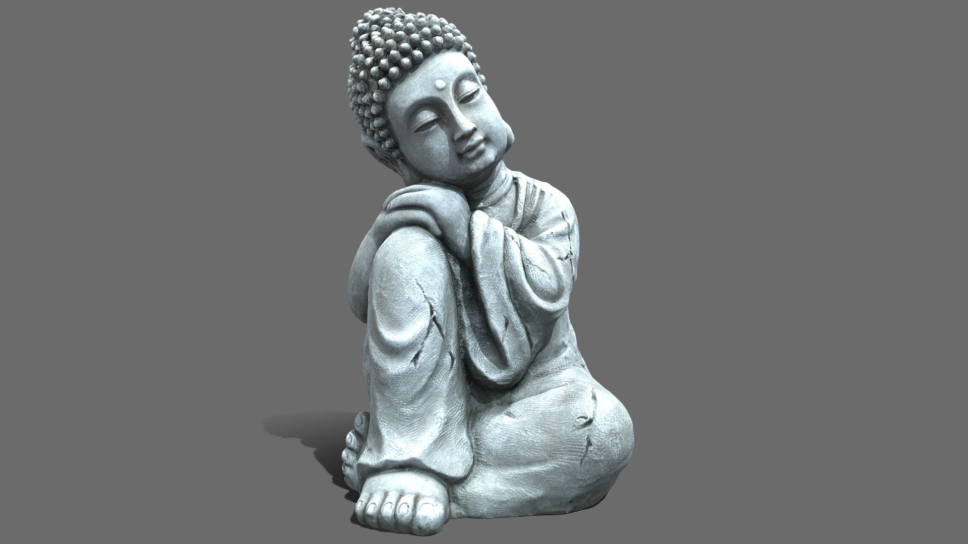 Photogrammetry is the science and technology of obtaining reliable information about physical objects and the environment through the process of recording, measuring and interpreting photographic images and patterns of electromagnetic radiant imagery and other phenomena. Digital image capturing and photogrammetric processing includes several well defined stages, which allow the generation of 2D or 3D digital models of the object as an end product. The models obtained contain pre-generated shadows present on the object in reality.



Contact me for any other requests, formats or obj in different polygons count.





From a NEMESIS NOW product. 

Scan from a sculpture of Buddha 

High poly: 273222 faces, 136617 vertices Textures : 4096x4096px
 - Buddha High - Buy Royalty Free 3D model by Les illusions digitales (@lesillusionsdigitales) 3d model