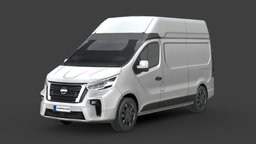Nissan NV300 Van L2H2 2022 power, vehicles, nissan, tire, cars, drive, van, luxury, caravan, speed, automotive, panelvan, l2h2, vehicle, lowpoly, car, nv300, nissan-nv300