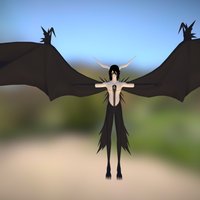 Ulquiorra Cifer videogames, bleach, manga, ulquiorra, cifer, lowpoly, anime