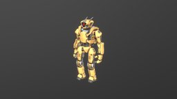 Robot Soldier soldier, character, animation, robot