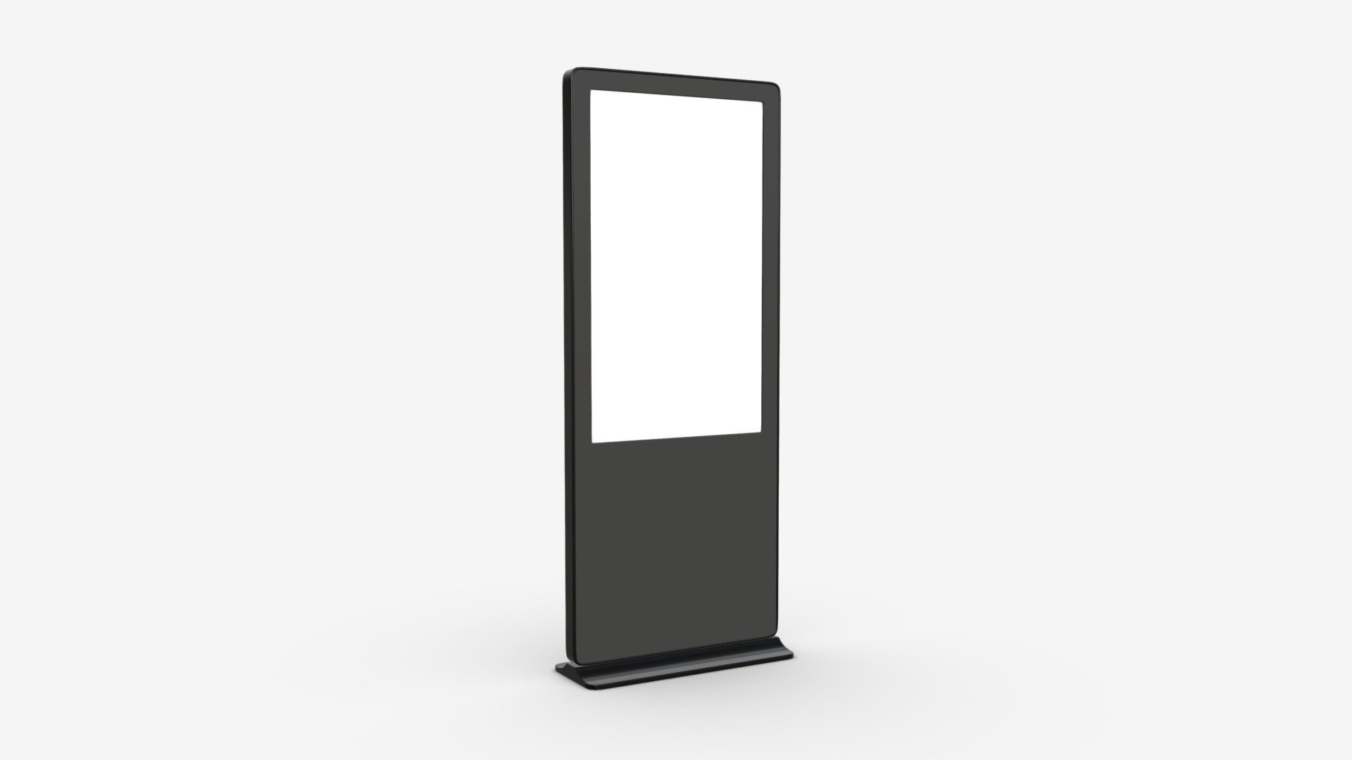 Advertising LCD display mockup - Buy Royalty Free 3D model by HQ3DMOD (@AivisAstics) 3d model