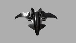 6th Gen VTOL Sci-Fi Fighter Jet based, vtol, machinery, railgun, jet, rocket, ai, optimal, ultrasonic, jetplane, spaceship-sci-fi, futuristic-vehicle, military-vehicle, 4ktextures, rocketship, maya, substance-painter, sci-fi, gun, war, space, spaceship