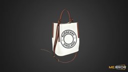 Burberry Bucket bag 3d-scan, fashion, bag, scanned, clothe, 3d-scanned, reality-capture, burberry, 3d, shoulder-bag, scanned-object, fashion-scan, fashion-scanned