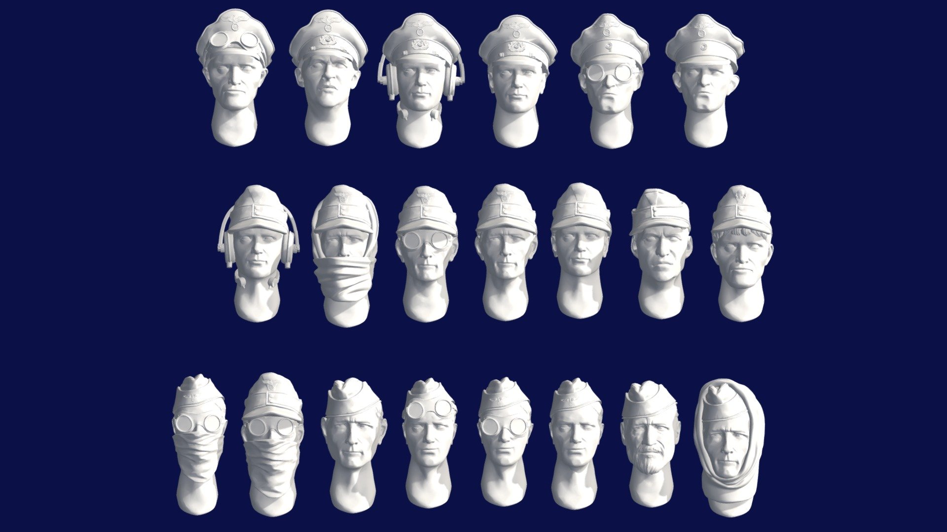 The format is OBJ, STL, Zbrush. Model for printing on a 3d printer 3d model