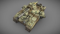Warhammer 40K Baneblade warhammer, guard, imperial, baneblade, tank, game-asset, gameart