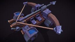 War Machines warcraft, rpg, orc, medieval, elf, siege, rts, battle, blender-3d, balista, stylizedmodel, handpainted, blender3d, gameart, hand-painted, gameasset, stylized, fantasy, human, gameready, moba-game