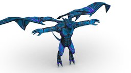 Low Poly Stone Blue Ice Gargoyle Monster troll, rpg, style, ice, mining, gargouille, big, culture, gargoyle, cliff, mmorpg, heroes, boulder, giant, scary, worker, fiend, boss, enemy, fire, religion, bouldering, game-ready, mineral, rugged, game-asset, gargoyle-statue, ghotic, stylizedcharacter, mifological, mmorpg_character, character, cartoon, stone, gameasset, creature, monster, blue, fantasy, "rock", "villain", "gameready"