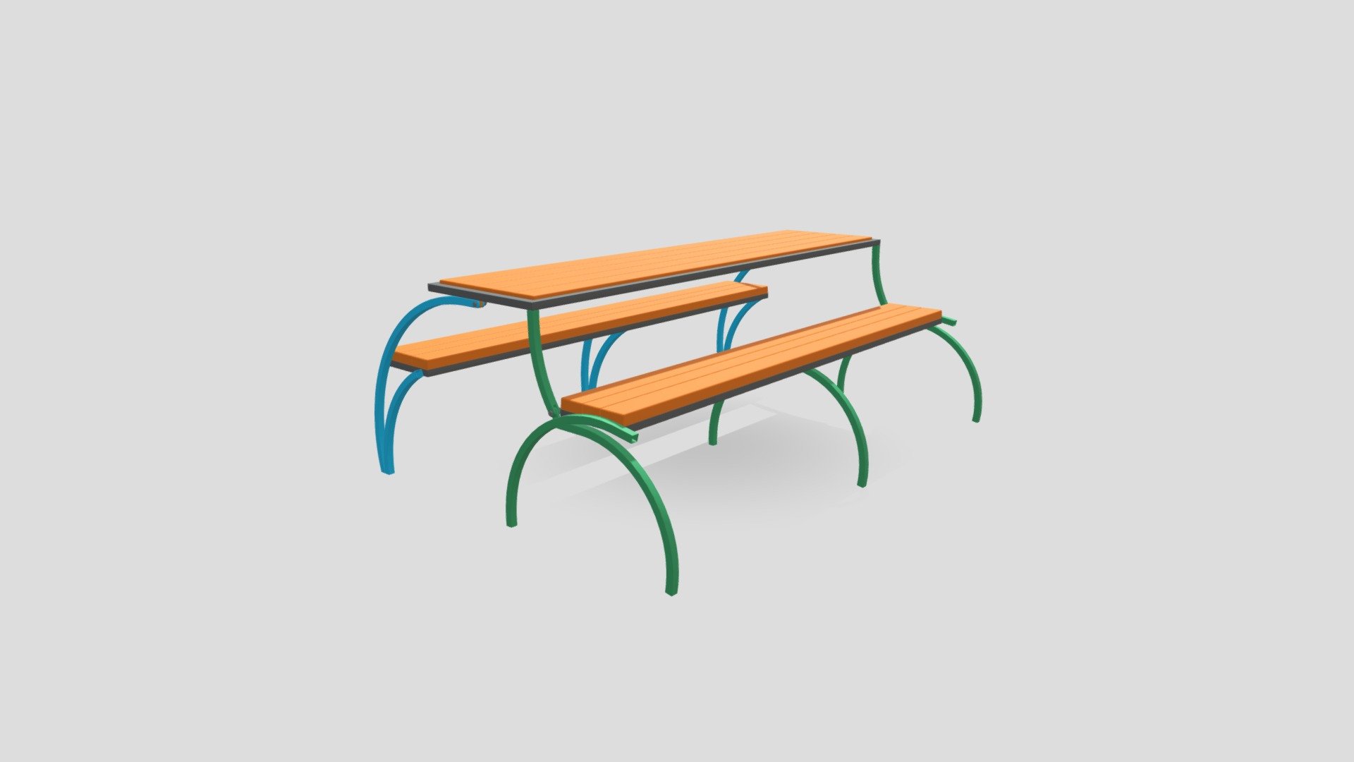 Bench Transformer in SolidWorks 2017 - Bench Transformer ● Скамейка Трансформер - 3D model by Projects A1 (@projectsA1) 3d model