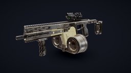 GAP mercenary custom Vector dae, custom, airsoft, vector, gap, howest, mercenary, weapon, gun, smg