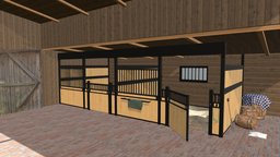 Horse Stall barn, stall, stable, equestrian, horse, horsestall
