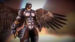 Falcon V.7plus bird, secondlife, falcon, 7plus, maya, zbrush, noai
