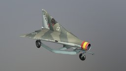 Lippisch P 13 Nazi coal plane ww2, fighter, wwii, germany, luftwaffe, me163, wwii-aircraft, wermaht, me109, sci-fi, concept