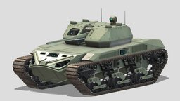 Ripsaw M5 Electric Tank PBR Realistic armor, vehicles, barrel, armed, control, printing, us, army, caterpillar, remote, crawler, combat, realistic, tank, engine, cannon, printable, m5, ripsaw, weapon, asset, game, 3d, vehicle, pbr, low, poly, military, gun, war, robot, electric, light