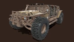 Warthog A2 chameleon, warthog, truck, vehicles, hammer, dolce, prop, british, american, machine, a2, military, car
