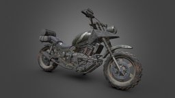 Drifter Bike bike, vehicles, motorbike, sony, offroad, deacon, days, drifter, mototcycle, gone, daysgone, substancepainter, 3dsmax, zbrush, deaconstjohn, sonyinteractive, bendstudio