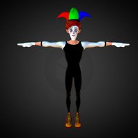 Clown creator, iclone, reallusion, rlcontest2016, characters