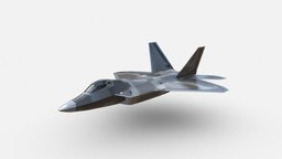 3d model Lockheed Martin F-22 stealth, high, fighter, visualization, aerial, aerospace, martin, raptor, detail, aviation, simulation, warfare, aircraft, jet, f-22, lockheed, superiority, asset, game, 3d, model, design, military, air, technology, engineering