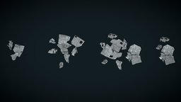 Newspaper assets, news, gamedev, newspaper, newspapers, unity, unity3d, low-poly, pbr, hdrp