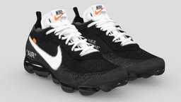 Nike Vapor Max X Off-white OW The Ten people, urban, secondlife, shoes, imvu, boots, sl, nike, trainer, footwear, tactical, sneaker, adidas, yeezy, sims, jordan, streetwear, shoescan, nft