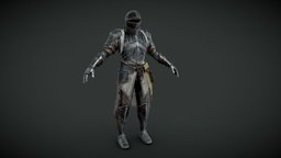 G2 Male Knight 03 A warrior, crusader, weapon, sword, male, knight, noai