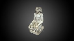 Statue of a Scribe statue, scriba, scribe, museoegizio, middlekingdom, egyptiansculpture
