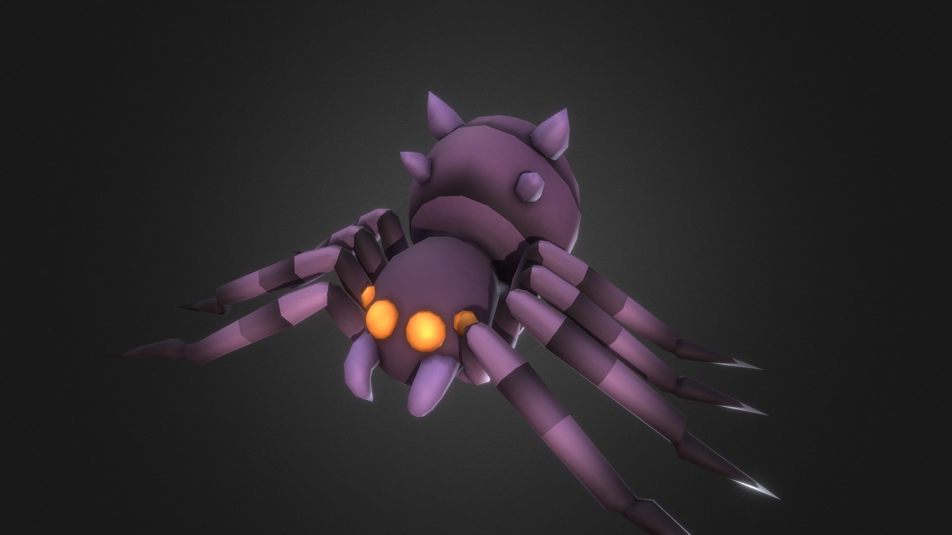 Supported Unity versions 2018.4.8 or higher



Spider (1182 vertex)



6 colors textures (2048x2048)



11 basic animations



Idle / Walk / Run / Attack x2 / Damage x2 / Jump / Stunned / Die / GetUp



Animation Preview

https://youtu.be/mO1wJP3QtKE
 - Poly HP - Spider - Buy Royalty Free 3D model by Downrain DC (@downraindc3d) 3d model