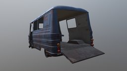 Wrecked FSC Żuk van, wreck, hl2, polish, car