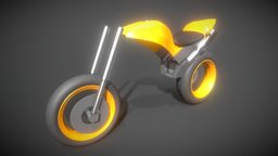 Motorrad (WIP-1) yamaha, motorbike, wip, mid-poly, work-in-progress, motorrad, vis-all-3d, 3dhaupt, 3d-symbol, blender3d