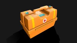 Medical kit kit, case, firstaidbox, firstaid, gamerady, firstaidkit, asset, game, gameasset, medical, medicalkit