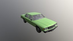 Real Car 4 lod, atlas, destruction, realistic, firstperson, thirdperson, unity, unity3d, vehicle, pbr, car, interior, door, gameready