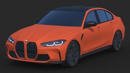 BMW M3 Competition G80 2020 bmw, cars, m, competition, fbx, g80