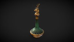 Potion of Animal Speaking from Baldurs Gate 3 potion, substancepainter, substance, bg3