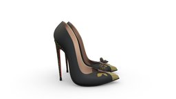 Female Black Butterfly Pointy Toe Pumps red, leather, high, heel, fashion, girls, killer, wedding, butterfly, business, shoes, toe, womens, elegant, pumps, pointy, formal, beatiful, stilettos, female, black