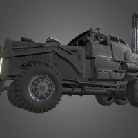 Mad Max War Rig truck, b3d, grunge, madmax, blender3d