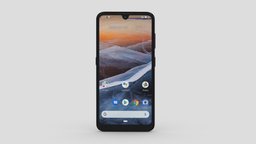 Nokia 3.2 office, computer, device, pc, laptop, tablet, smart, electronics, equipment, headphone, audio, mockup, smartphone, cellular, android, ios, phone, realistic, cellphone, cheap, earphones, mock-up, render, 3d, mobile, home, screen