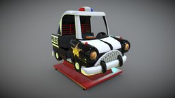Police Coin Operated Ride police, kids, toy, coin, play, playground, rides, operated, vehicle, car, malls