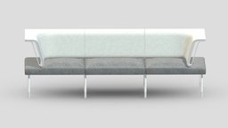 Herman Miller Workstation Public 3 office, scene, room, modern, storage, sofa, set, desk, generic, accessories, equipment, collection, business, table, vr, ergonomic, ar, seating, w, meeting, stationery, lexon, asset, game, 3d, chair, low, poly, home, interior