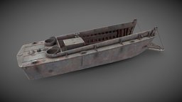 LCVP Higgins Boat ww2, wwii, vessel, lcvp, higgins, marines, amphibious, troops, watercraft, d-day, world-war-ii, personnel, landing-craft, vehicle, military, ship, navy, boat, military-watercraft