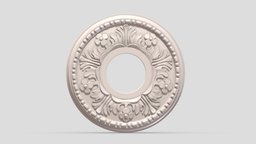 Classic Ceiling Medallion 18 kit, room, exterior, element, ceiling, architectural, ornament, molding, cornice, classic, medallion, gothic, bash, decor, corbel, details, rosette, classical, kitbash, finishes, pilaster, cartouche, acanthus, 3d, design, house, home, decoration, interior, temple