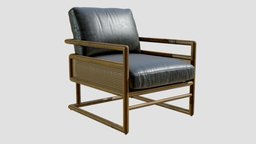 Crate&Barrel Carlin Armchair room, crate, barrel, leather, armchair, sitting, arm, furniture, living, chair, design, interior, carlin, cratebarrel, 3detto