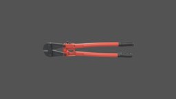 Bolt Cutters 3dart, uvmapping, gameres, substancepainter, substance, maya, modeling, texturing, gameart, boltcutters