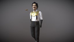 Laurant De LIsle steampunk, gameasset, posedcharacter, noai