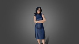 Indian Office Woman indian, people, india, lumion, female, human