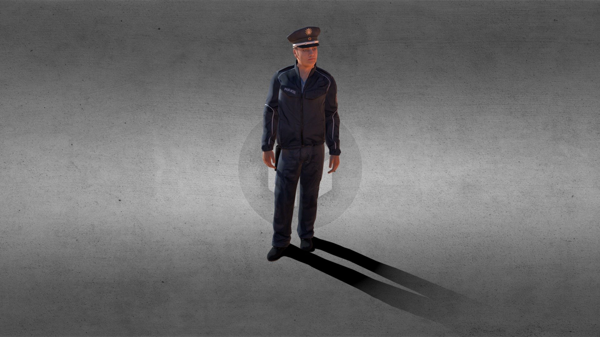 A simple police 3d model
Game Ready Model - Police - Download Free 3D model by Tech developers (@Deepu.Dra) 3d model